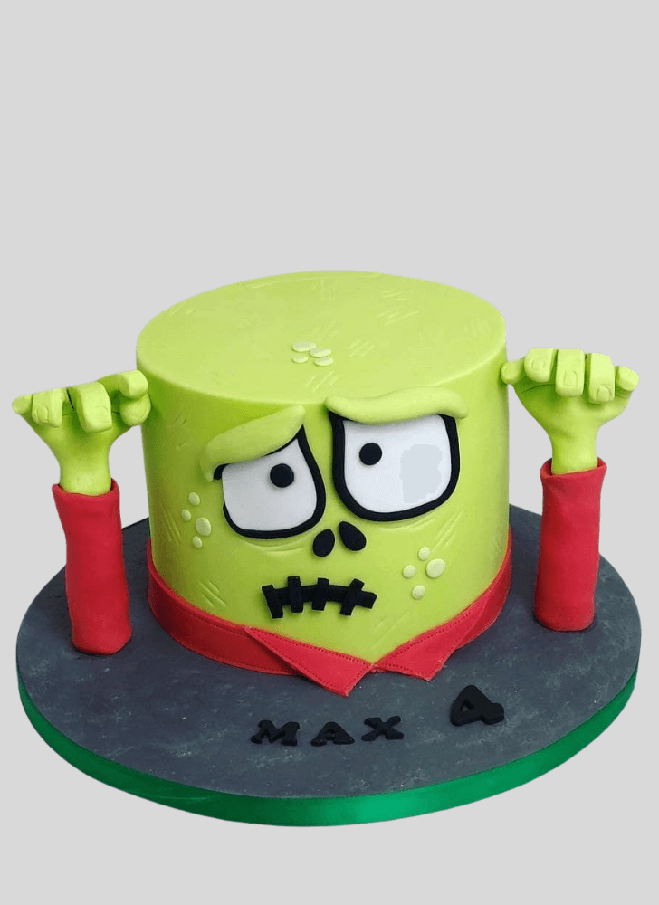 Pretty Zombie Cake