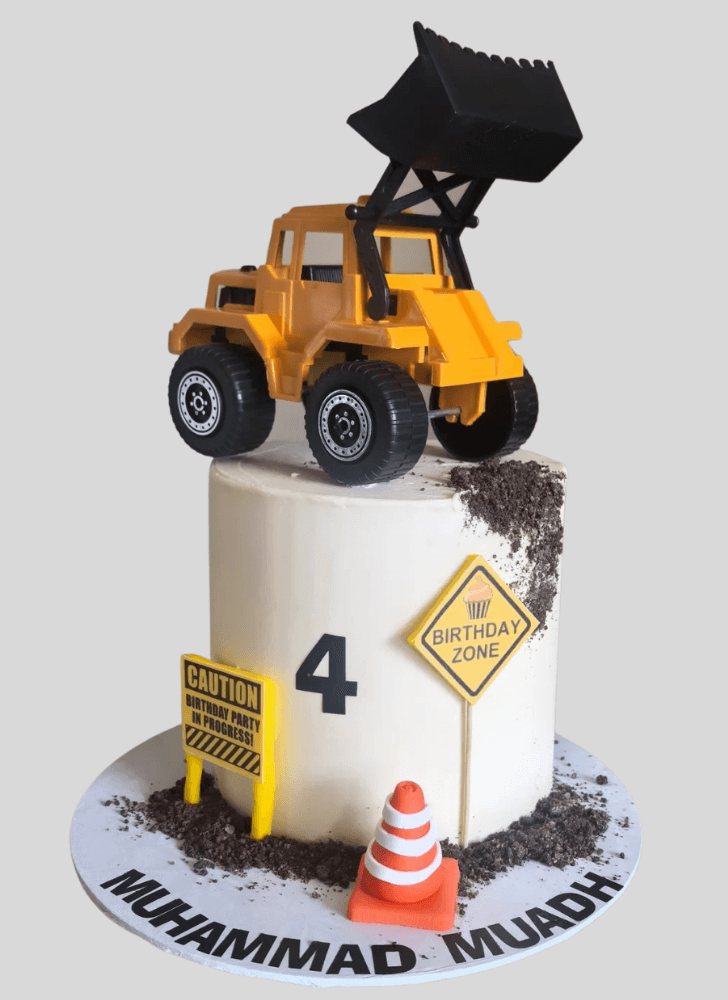 Bewitching Construction Cake