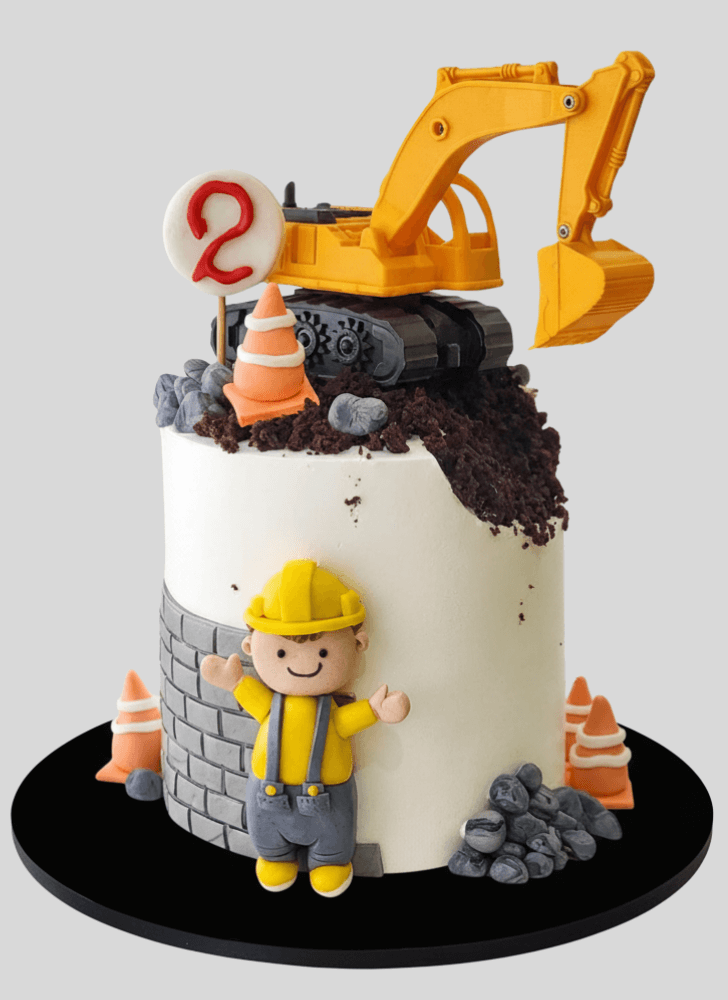 Delightful Construction Cake