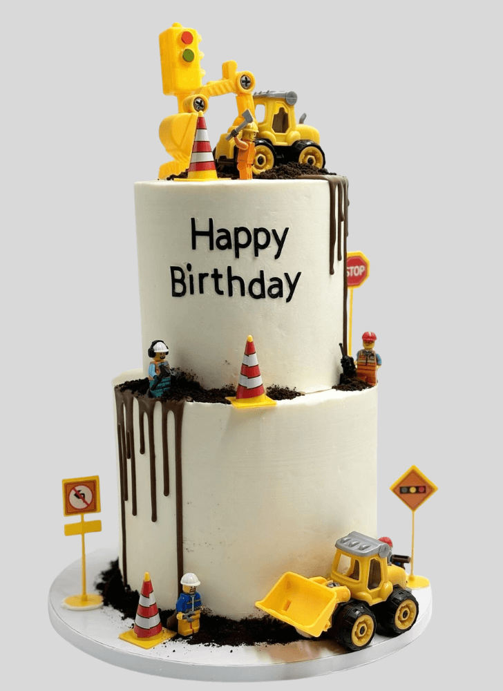 Grand Construction Cake