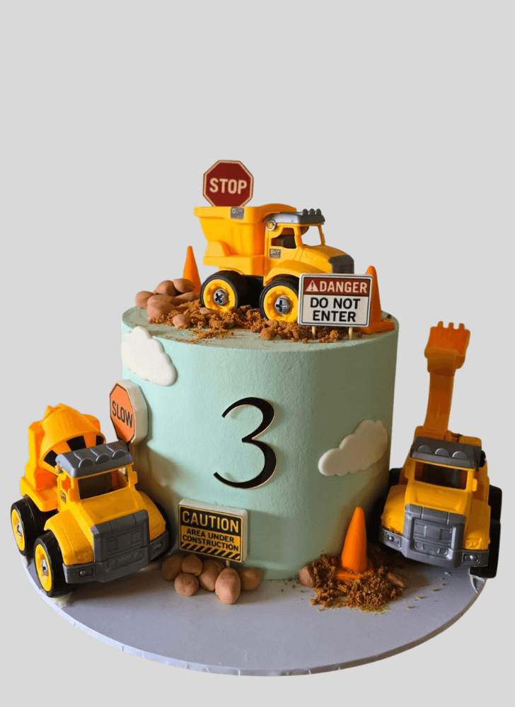 Magnificent Construction Cake