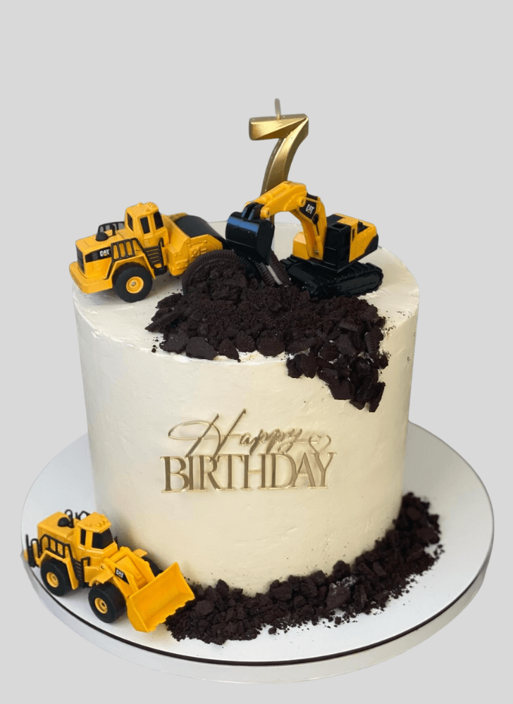 Nice Construction Cake