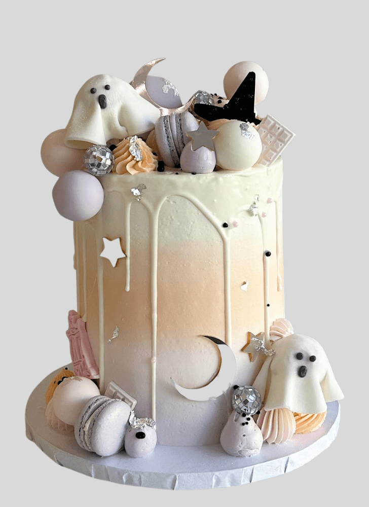 Admirable Ghost Cake Design