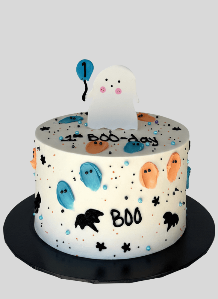 Adorable Ghost Cake