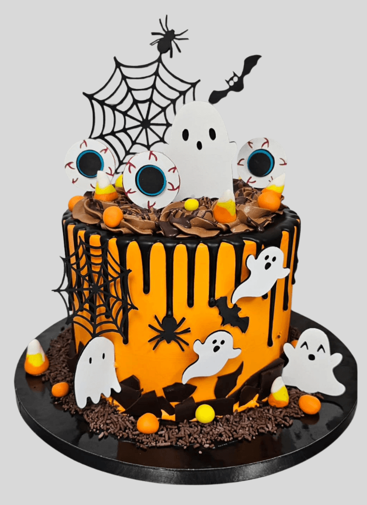 Bewitching Ghost Cake