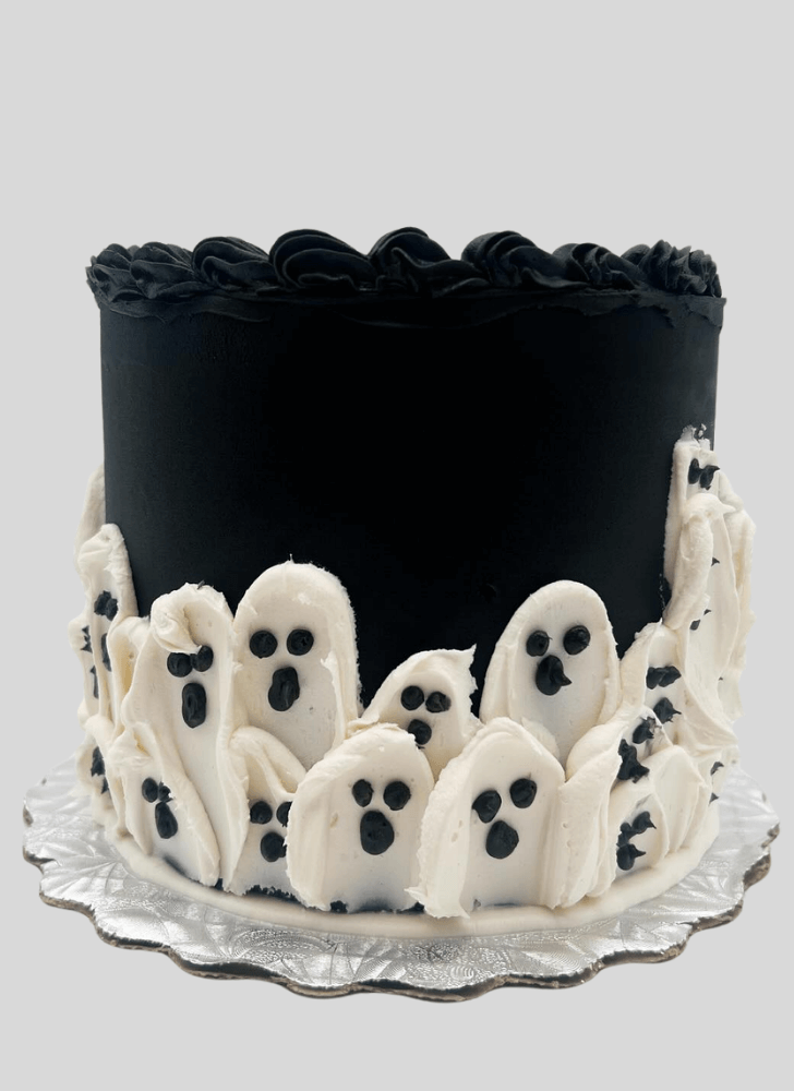 Charming Ghost Cake