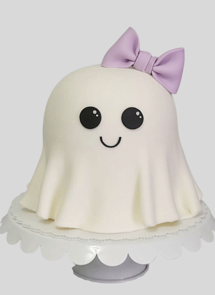 Classy Ghost Cake