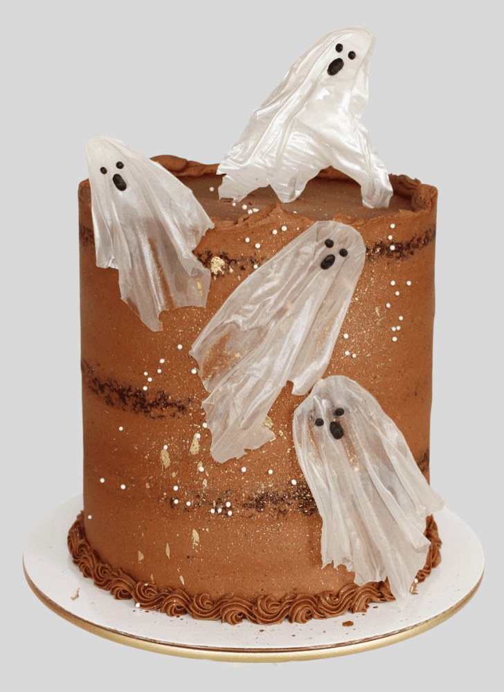 Delicate Ghost Cake
