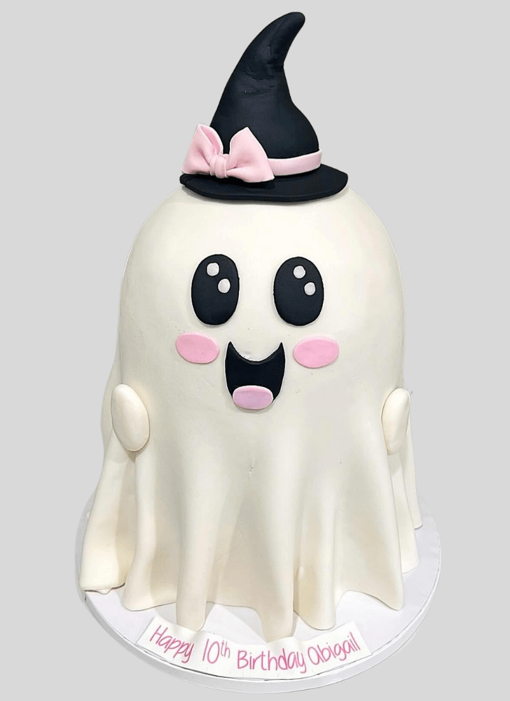 Delightful Ghost Cake