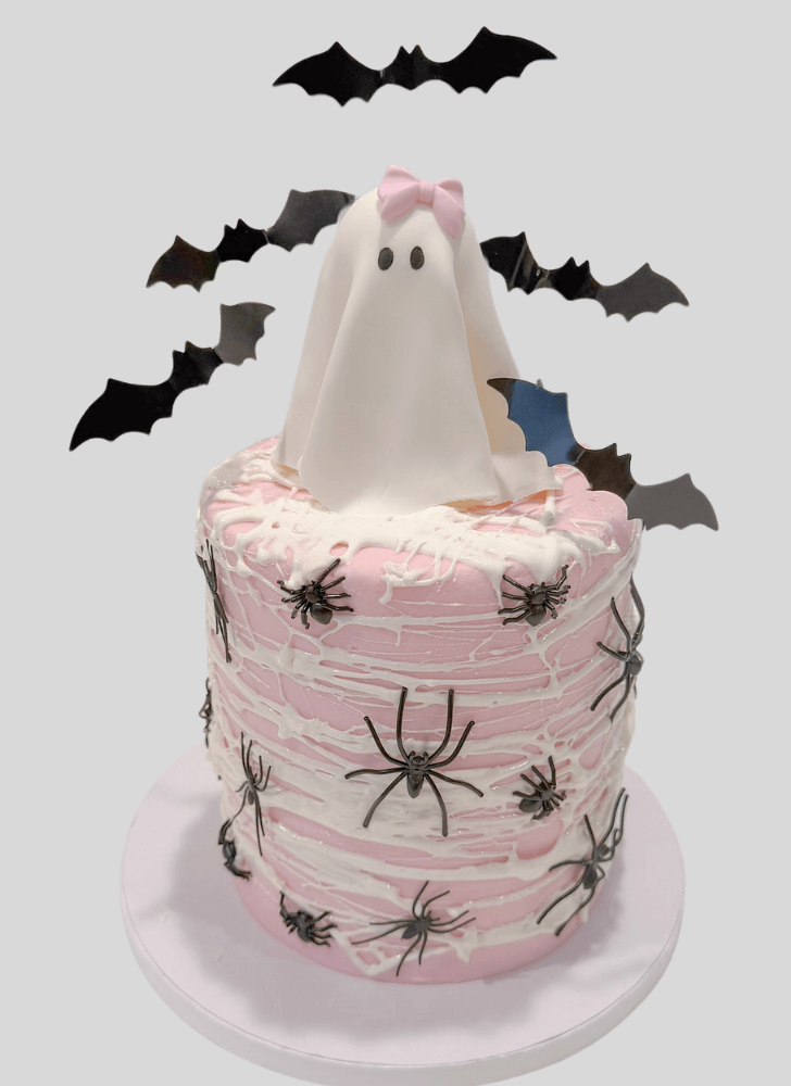 Gorgeous Ghost Cake
