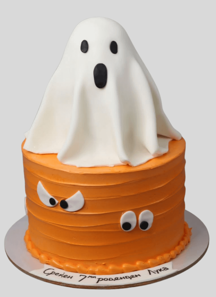 Inviting Ghost Cake