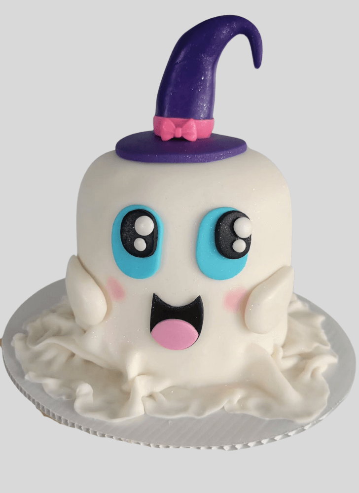 Lovely Ghost Cake Design