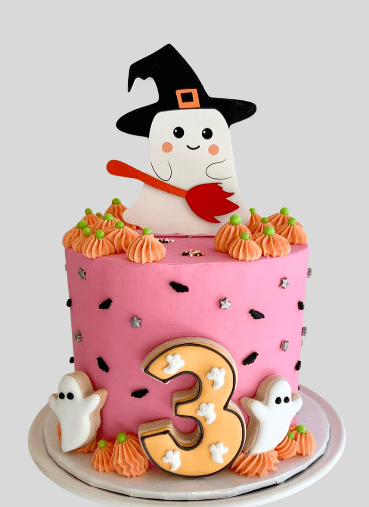 Pleasing Ghost Cake