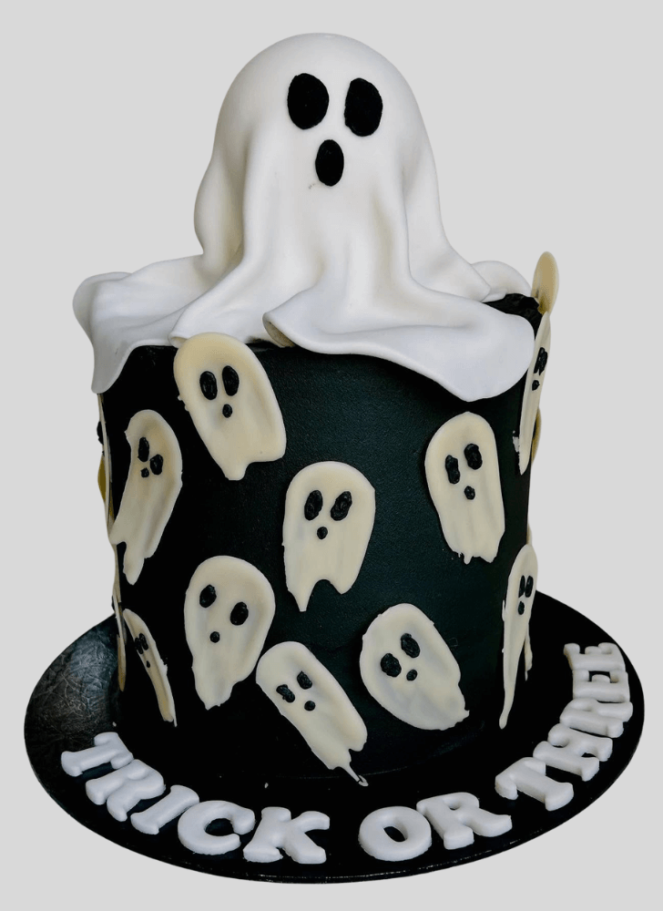 Slightly Ghost Cake