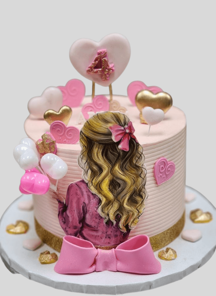 Adorable Girl Cake