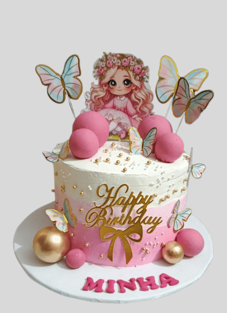 Alluring Girl Cake