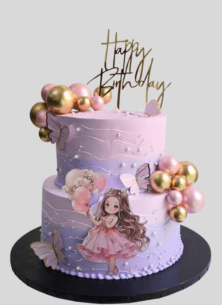 Appealing Girl Cake