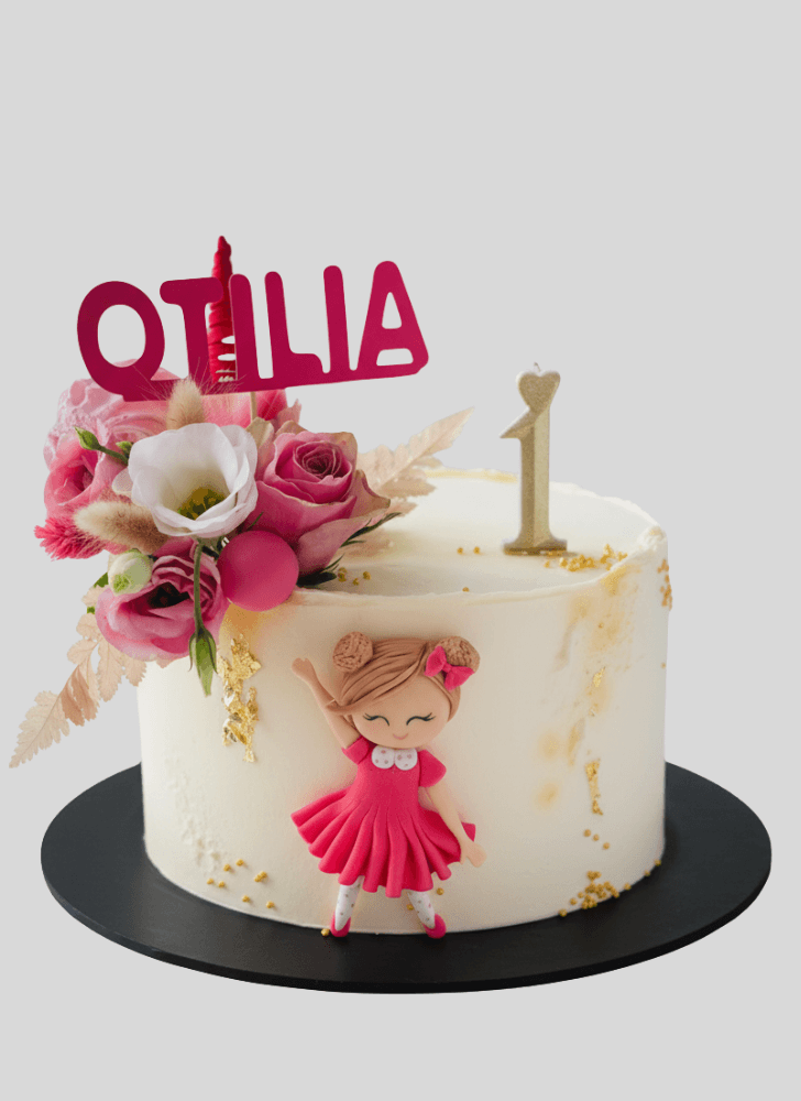 Captivating Girl Cake