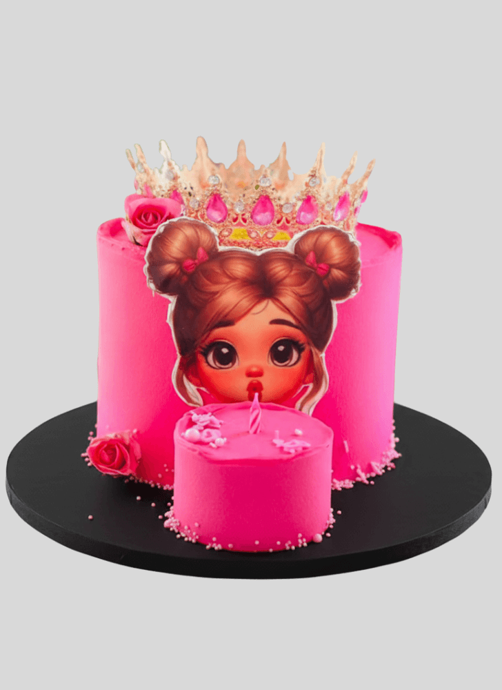 Dazzling Girl Cake