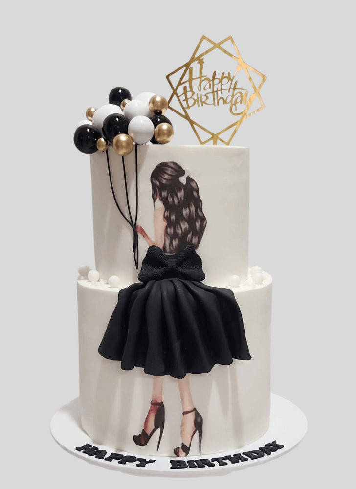Fascinating Girl Cake