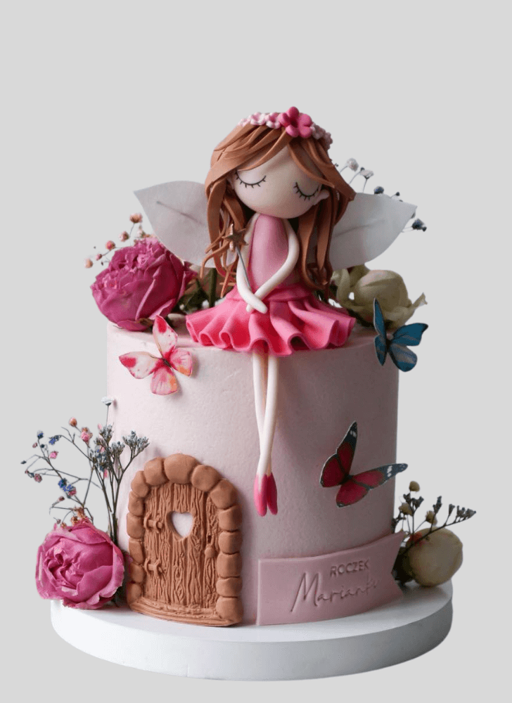 Inviting Girl Cake