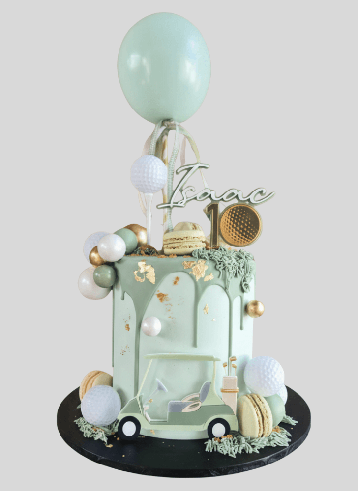 Angelic Golf Cake