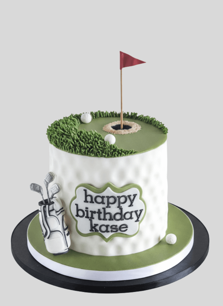 Classy Golf Cake