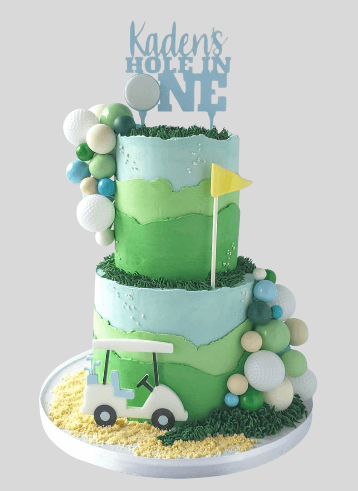 Excellent Golf Cake