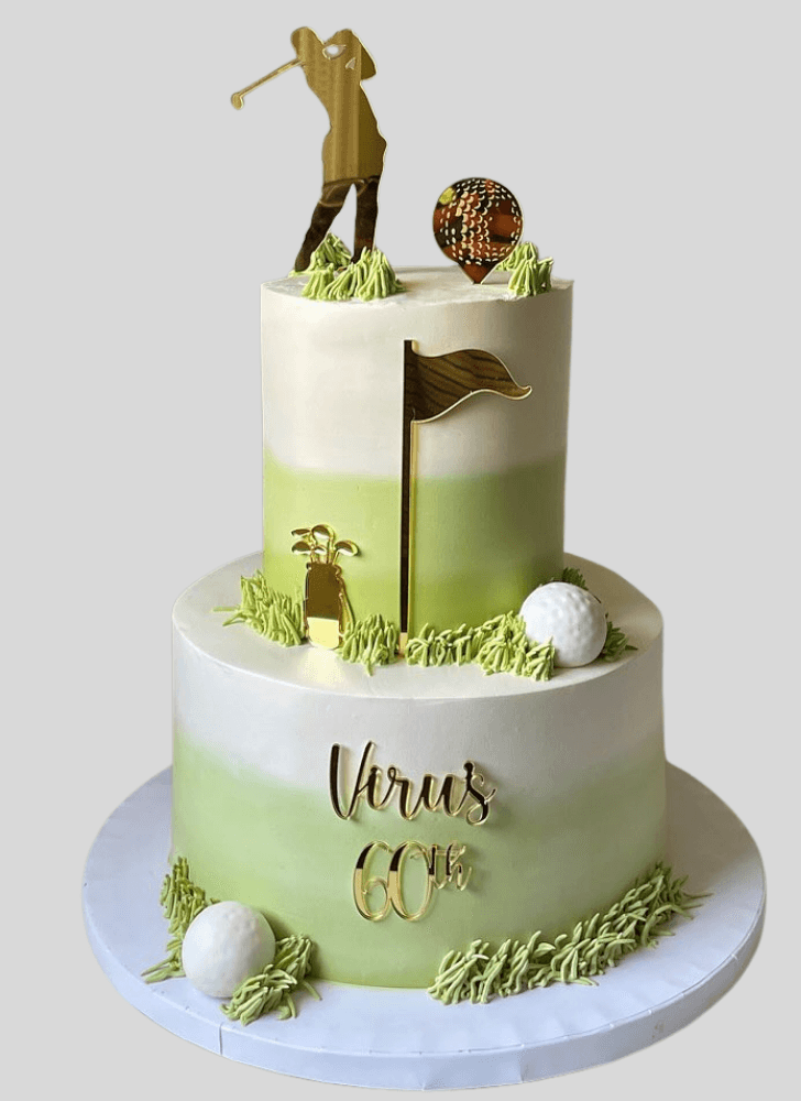 Fine Golf Cake