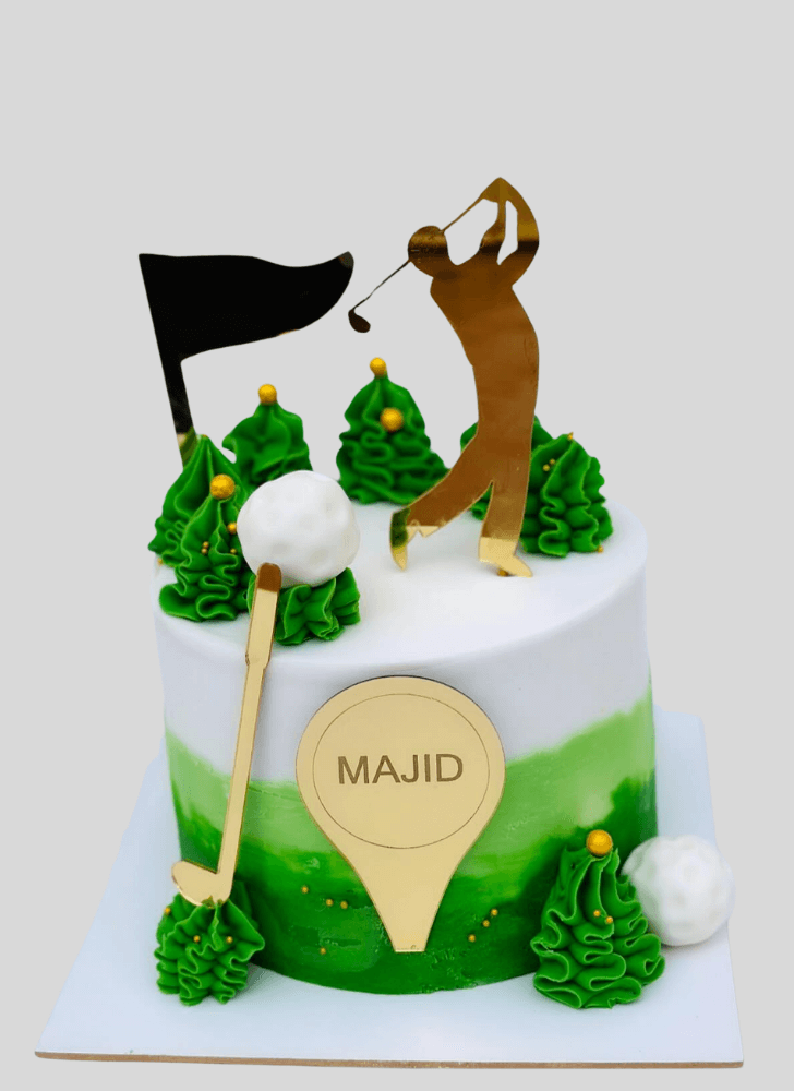 Gorgeous Golf Cake