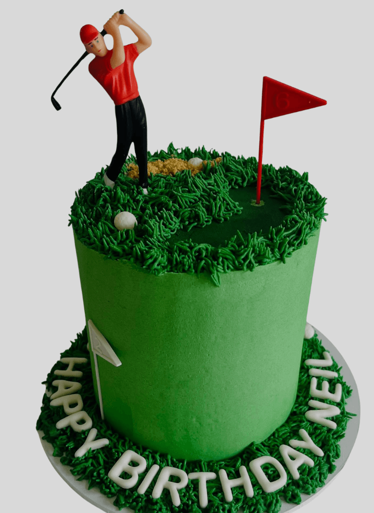 Magnificent Golf Cake