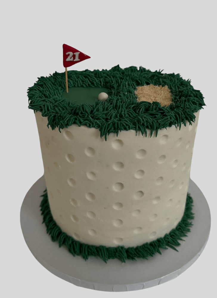 Marvelous Golf Cake