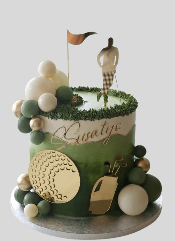 Wonderful Golf Cake Design