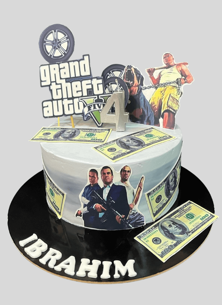 Admirable GTA Cake Design