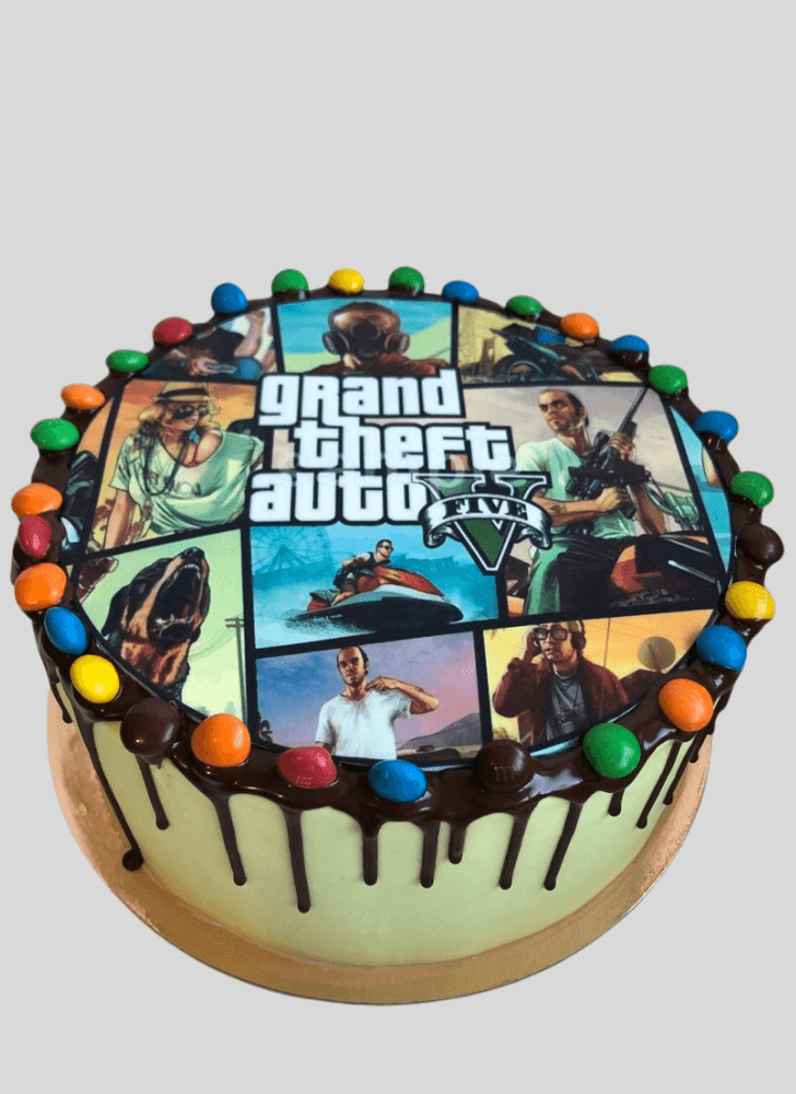 Angelic GTA Cake