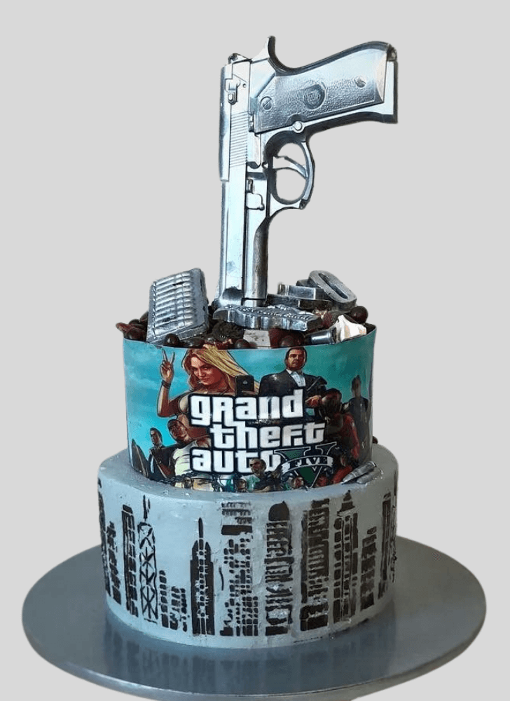 Appealing GTA Cake