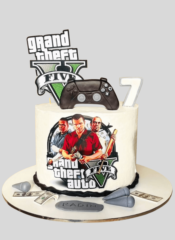Bewitching GTA Cake