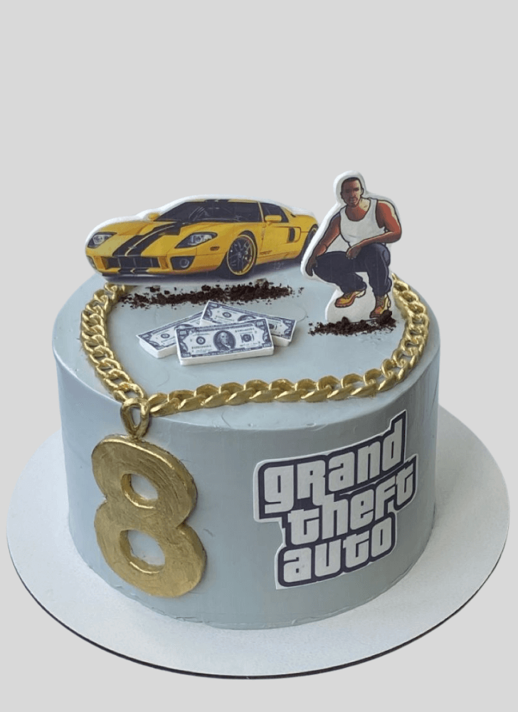 Delicate GTA Cake