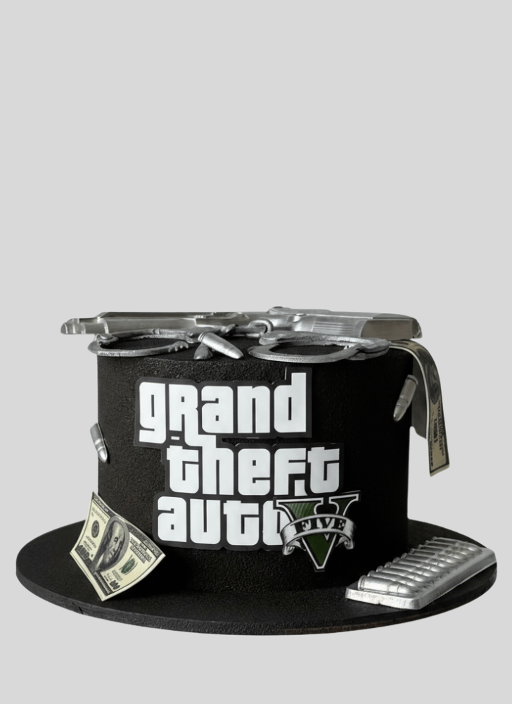 Enthralling GTA Cake