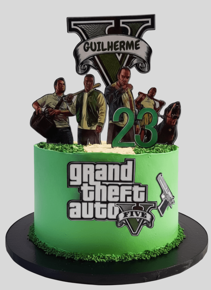 Excellent GTA Cake