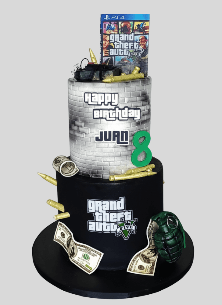 Fascinating GTA Cake