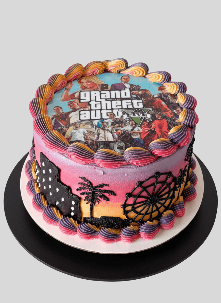 Gorgeous GTA Cake