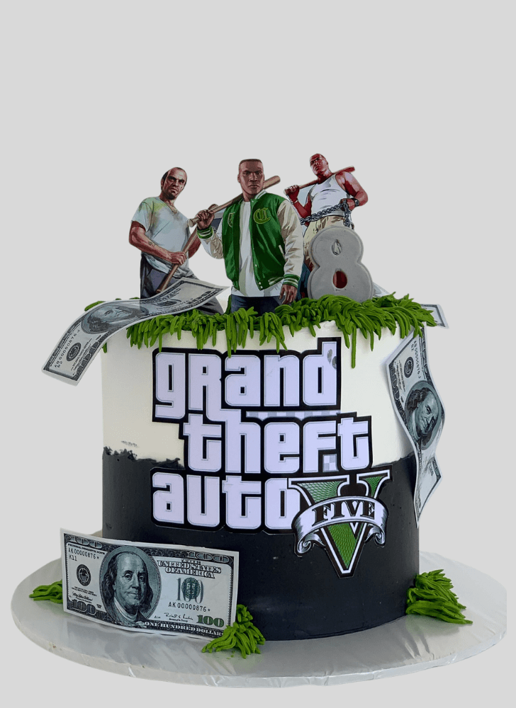 Magnificent GTA Cake