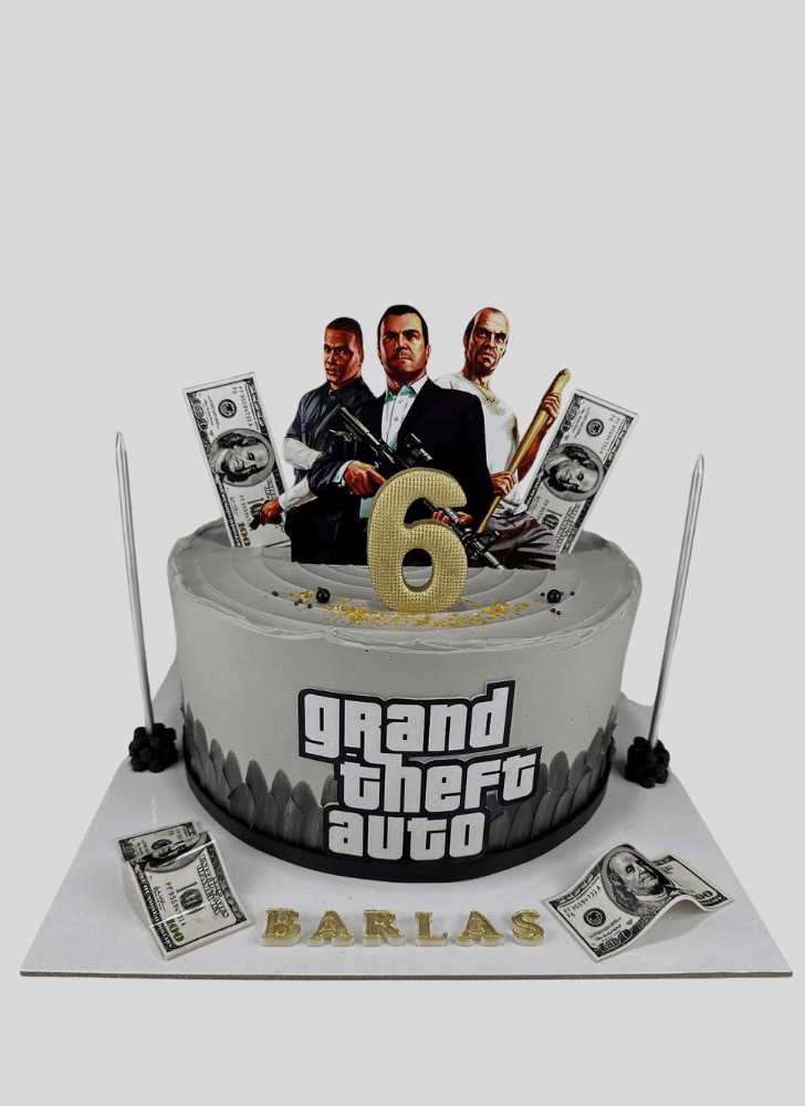 Nice GTA Cake