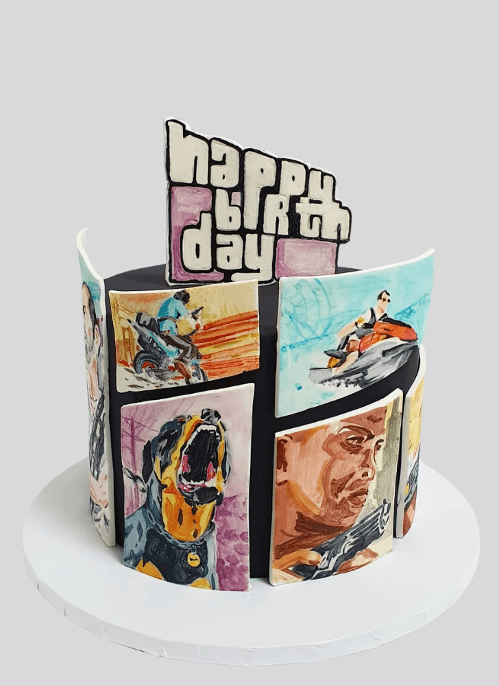 Radiant GTA Cake