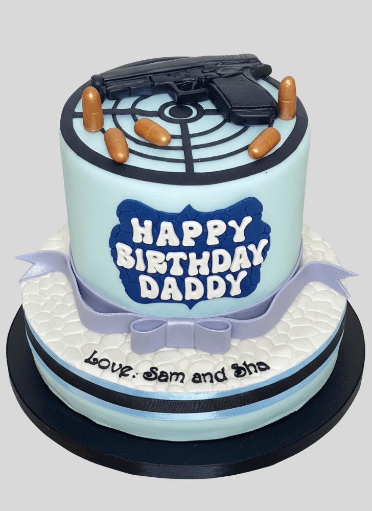 Bewitching Gun Cake