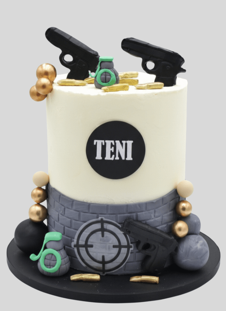 Delightful Gun Cake