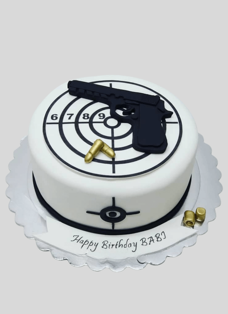 Enthralling Gun Cake