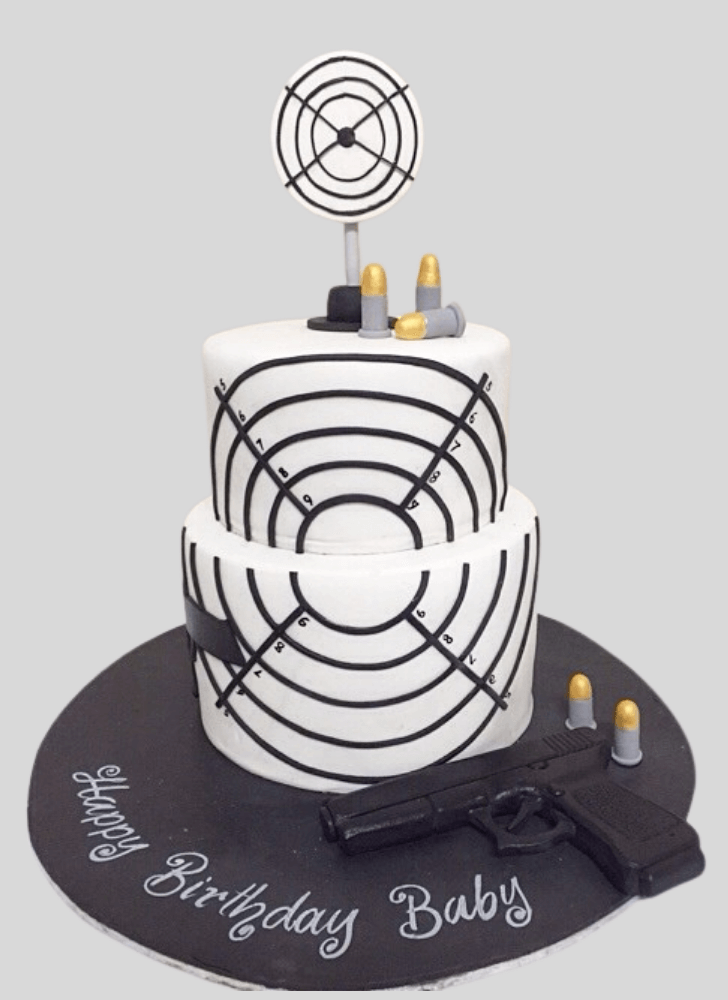 Fetching Gun Cake