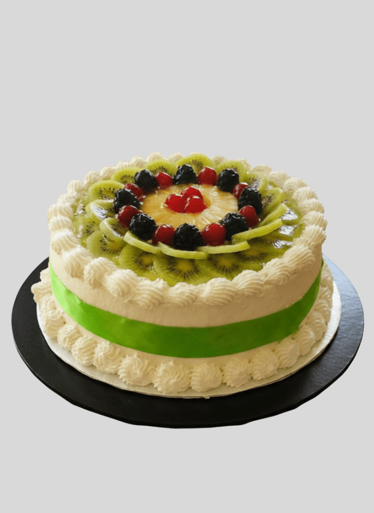 Pretty Kiwi Cake